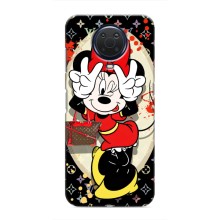 Чохол Disney Mouse Nokia G20 (PREMIUMPrint) – Мінні peace