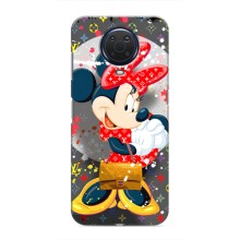 Чохол Disney Mouse Nokia G20 (PREMIUMPrint) – Minni з бантіком