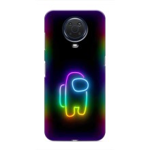 Чохли Амонг Ас для Nokia G20 (AlphaPrint) (Яскравий скін)