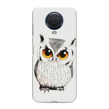 Чохол з пташками на Nokia G20 (VPrint) (Мила Сова)