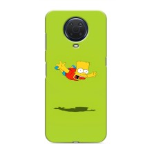 Чjхол з Сімпсонами для Nokia G20 (VPrint) (Барт Сімпсон)