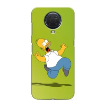 Чjхол з Сімпсонами для Nokia G20 (VPrint) (Гомер Сімпсон)