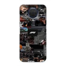 Чехол Формула1 на Nokia G20 – Коллаж Ф1