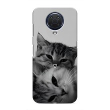 Чохол з малюнком кіт на Nokia G20 (Пара котів)