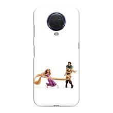 Чехол Рапунцель для Nokia G20 – Рапунцель и Флин