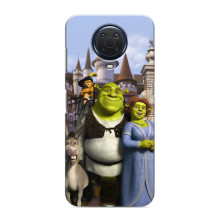 Чехол с мультфильмом Шрек на Nokia G20