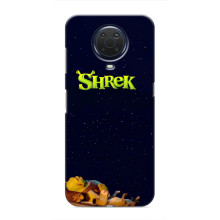 Чехол с мультфильмом Шрек на Nokia G20 – Шрек лого