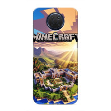 Чохол з картинками Майнкрафт для Нокіа Джи20 – Minecraft