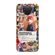 Чехол Зоотрополіс на Nokia G20 – Коллаж Зоо