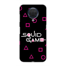 Чехол Гра в кальмара для Nokia G20 – Логотип игры кальмара