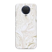 Мраморний чехол на Nokia G20 (VPrint) (Білий мрамор)