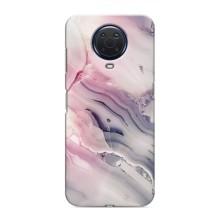 Мраморний чехол на Nokia G20 (VPrint) (Пурпурний Мрамор)