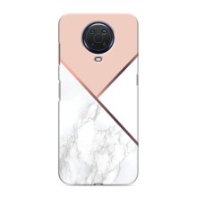 Мраморний чехол на Nokia G20 (VPrint) (Тройний мрамор)
