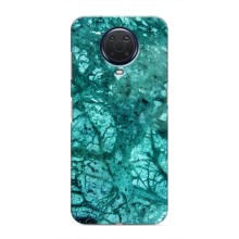 Мраморний чехол на Nokia G20 (VPrint) (Зелений мрамор)