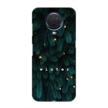 Новогодние, Праздничные Чехлы для Nokia G20 - 2024 год (Winter)