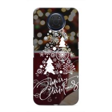 Різдвяні Чохли для Nokia G20 (VPrint) (Ялинка яскрава)