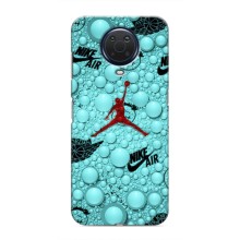 Силиконовый Чехол Nike Air Jordan на Нокиа Джи 20 – Джордан Найк