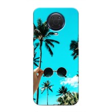 Силіконовий чохол з КАРТИНКАМИ літо для Nokia G20 (AlphaPrint) (Погляд літо)