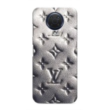 Текстурный Чехол Louis Vuitton для Нокиа Джи 20 (Бежевый ЛВ)