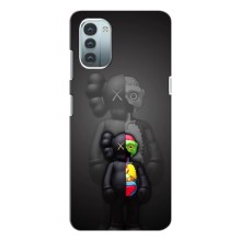 Чехлы для Nokia G21 - Bearbrick Louis Vuitton (PREMIUMPrint) (Тело Bearbrick)