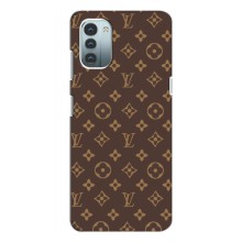 Чехлы Луи Витон для Nokia G21 (AlphaPrint - LOUIS VUITTON) (фон LOUIS VUITTON)