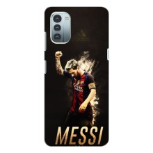 Чохли Мессі для Nokia G21 (AlphaPrint) (Messi Barca)