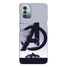 Чехлы с героями Марвел Nokia G21 (VPrint)
