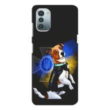 Чехлы с картинкой собаки Патрон для Nokia G21 (AlphaPrint) – Патрон собачка