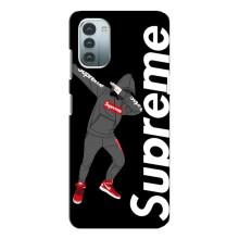 Чехол для Nokia G21 с картинкой Supreme (AlphaPrint)