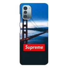 Чехол для Nokia G21 с картинкой Supreme (AlphaPrint)