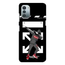 Чехол для Nokia G21 с картинкой Supreme (AlphaPrint)