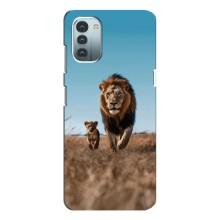 Чехол Король лев на Нокиа G21 (Мусафа и Симба)