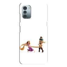 Чехол Рапунцель для Nokia G21 (Рапунцель и Флин)