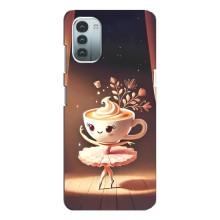 Чехол с мемом Тралалело тралала на Nokia G21 (Балерина капучина)