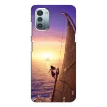 Чехол с мультфильмом Моана Nokia G21 (Моана в море)