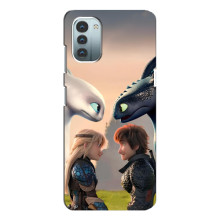 Чехол как приручить дракона на Nokia G21 (Гикавка и Астрид)