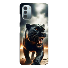 Чехол с картинкой «Хищники» для Nokia G21 (Пантера)