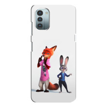 Силіконовий чохол з принтом Зоотрополіс для Nokia G21 – Джуді і Нік