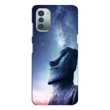 Силиконовые Чехлы (смешные стикеры) для Nokia G21 – Статуя