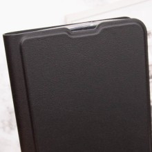 Кожаный чехол книжка GETMAN Elegant (PU) для Nokia G22 – Черный