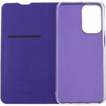 Кожаный чехол книжка GETMAN Elegant (PU) для Nokia G22 – Фиолетовый