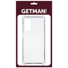TPU чохол GETMAN Ease logo посилені кути для Nokia G22 – Прозорий