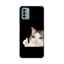 Бампер з принтом Меми для Nokia G22 – Кіт у сльозах