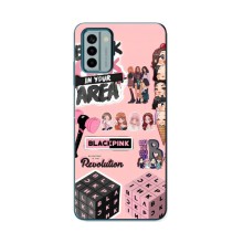 Чохли з картинкою для Nokia G22 (BLACK PINK колаж)