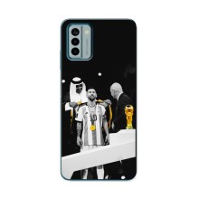 Чохли для Nokia G22 (Leo чемпіон) (AlphaPrint) (Мессі коронований)