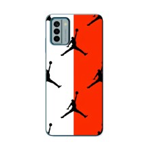 Чохли для Nokia G22 - з картинкою JORDAN (AlphaPrint) (Лого Джордан)