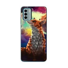 Чохли з картинкою Лисичка для Nokia G22 (VPrint) (Лисичка в космосі)