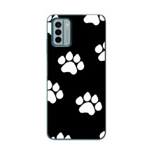 Чохли з собаками для Nokia G22 (VPrint) (Сліди собаки)