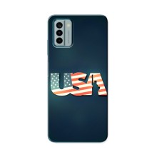 Чехол Флаг USA для Nokia G22 – USA