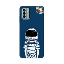 Чохол NASA для Nokia G22 (AlphaPrint) (Хлопчик в шоломі)